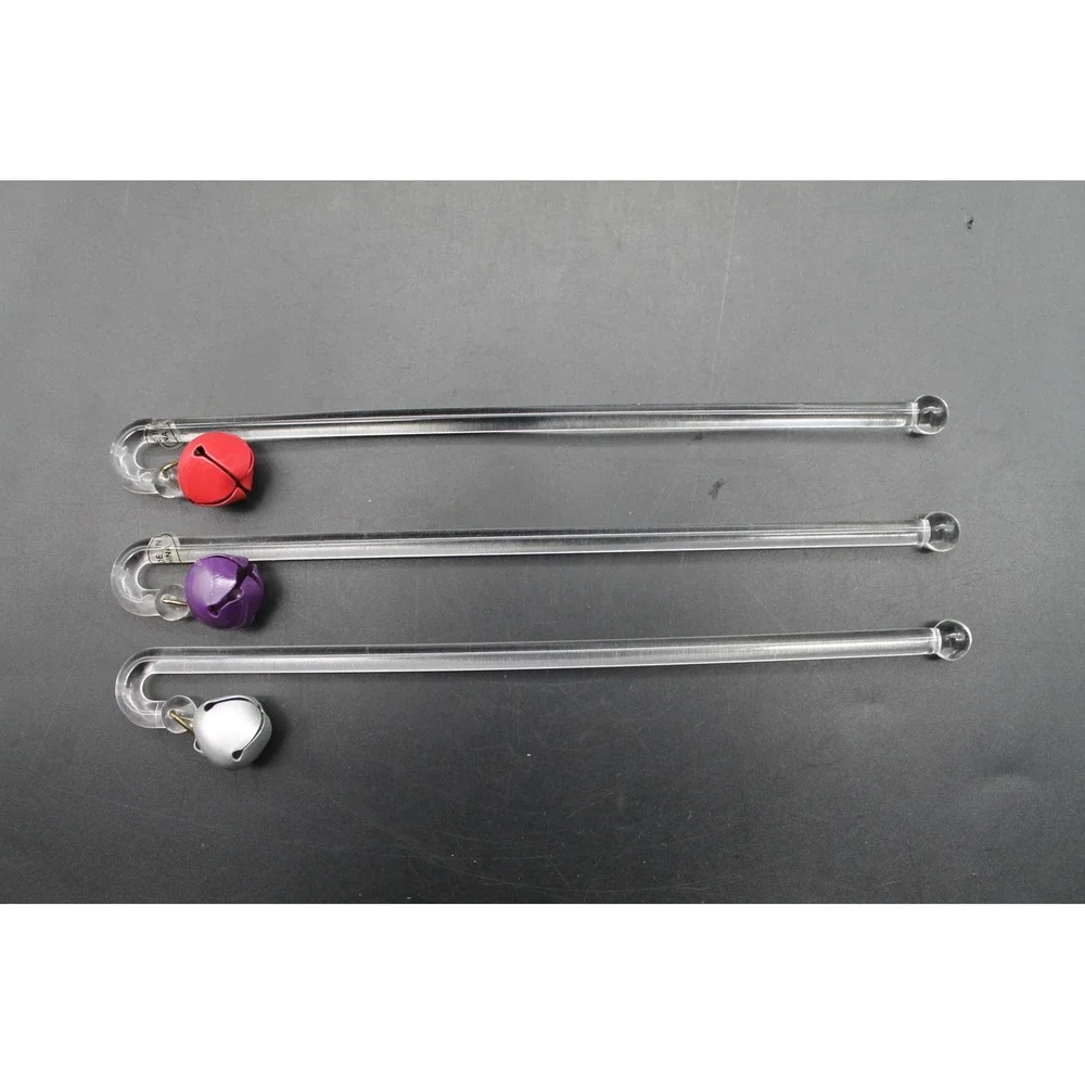 Vintage Drink Swizzle Sticks Cocktail Stirrers Lot of 11 Acrylic Bells Fish